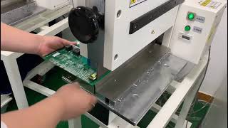 pneumatic aluminum PCB cutting machine