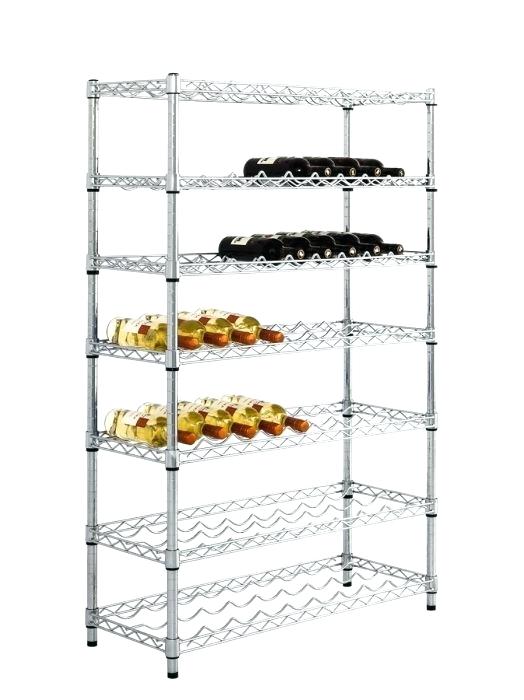 wine wire shelving