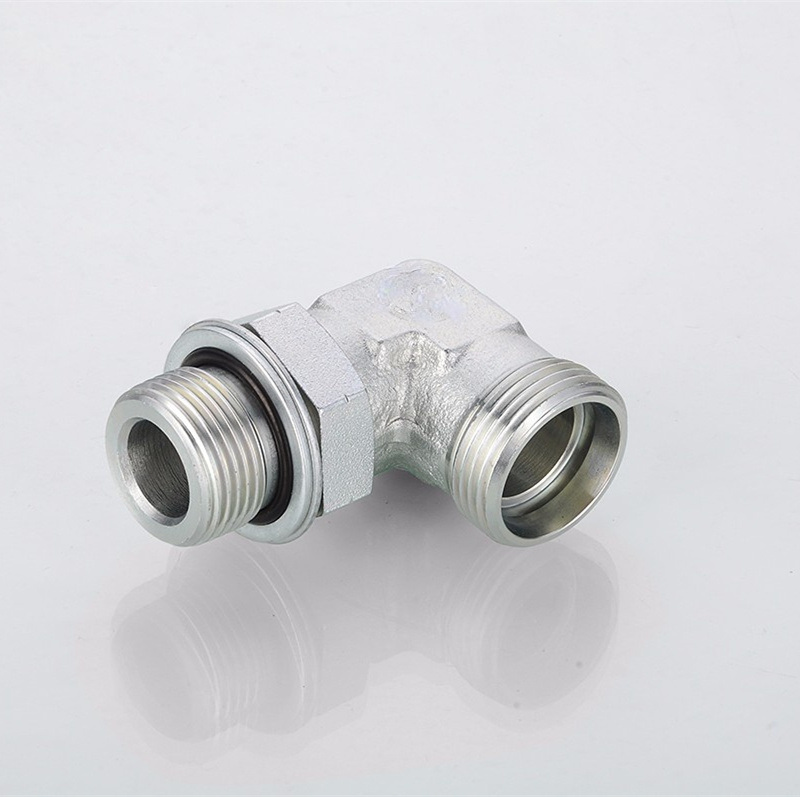 China Combination Joint Fittingsstainless Steel Bsp Metric Male Hydraulic O-Ring Sealing Elbow Pipe Threaded Fitting