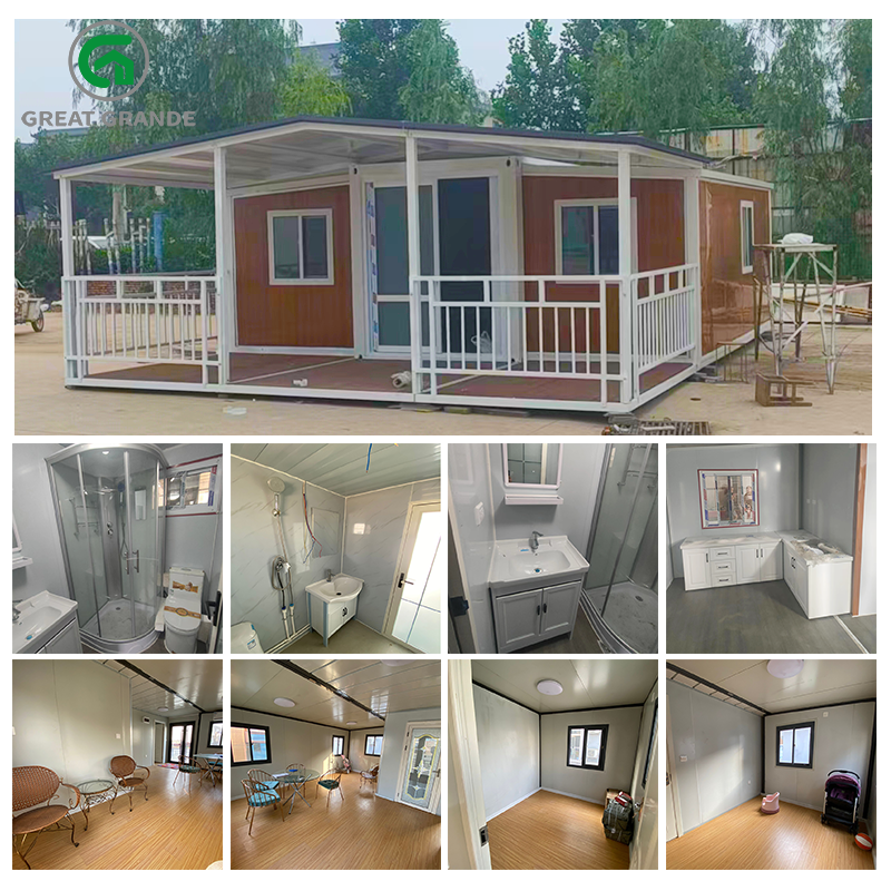 Grande expandable container home application