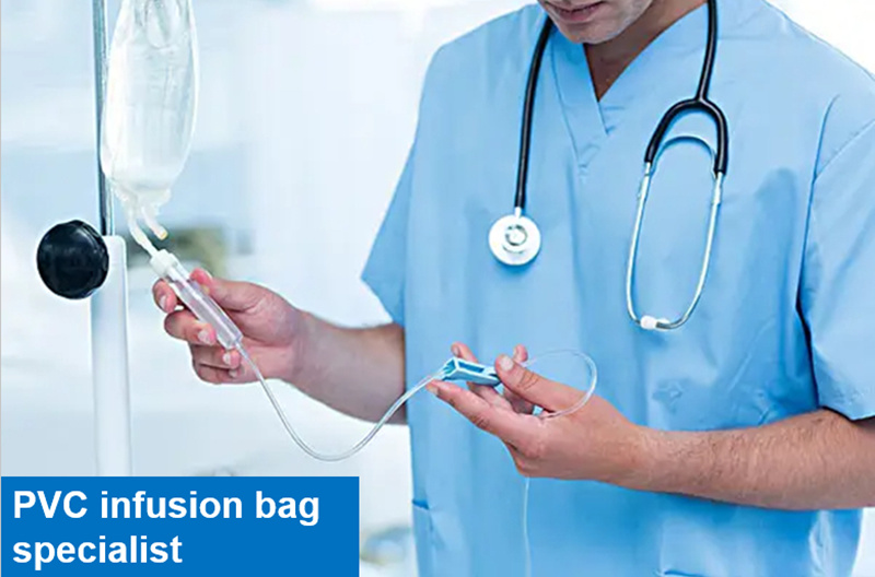 Hospital 2000ml Medical PVC IV Infusion Bag 100ml 250ml Sodium Chloride Dextrose Drip Bag Fluid Solution PVC Infusion Bags
