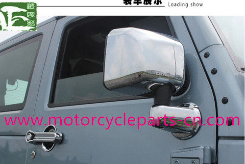 Jeep Door Mirror Cover Auto Parts Accessories Jeep Wrangler JK 2007+ ABS Chrome