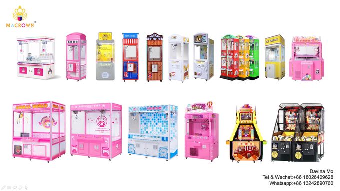 Macrown Toy Claw Machine Capsule Vending Machine 3 in 1