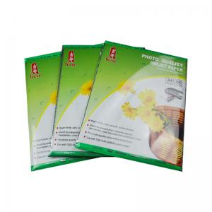 China High Definition 135gsm Cast Coated Photo Paper , A4 Glossy Photo Paper 100 Sheets on sale 