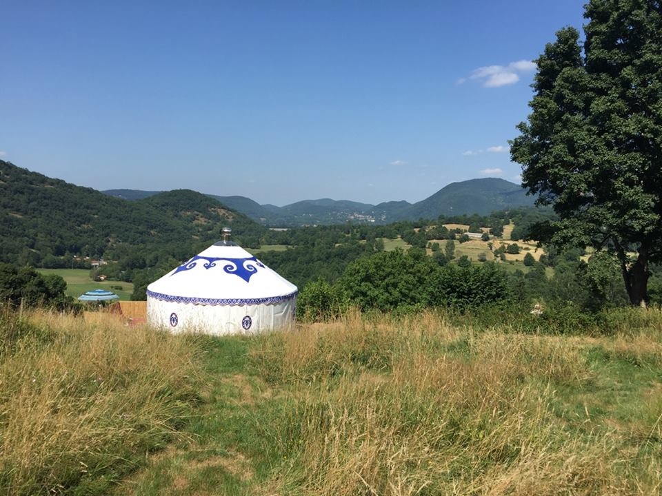 Mongolian yurt tent for wedding