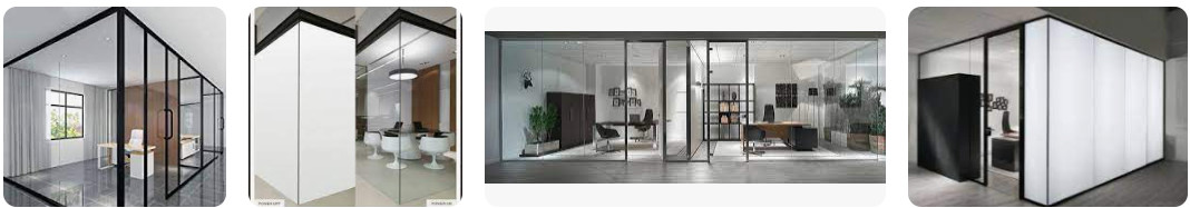 Smart dimming glass for door and window partitions