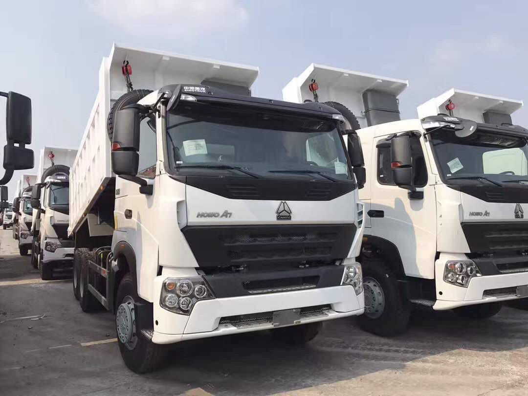 Howo tipper trucks exported to Philippines