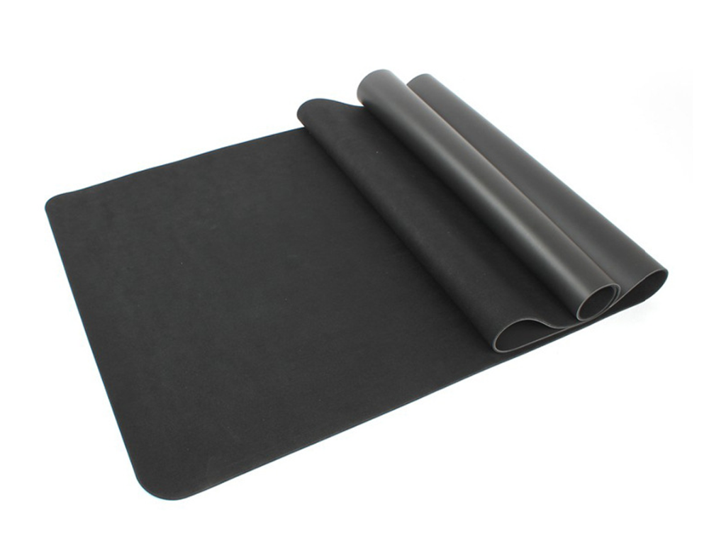 Premium Natural Rubber Bottom PU Leather Top Yoga Mat