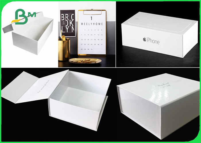 Gift Boxes Use Double Side Coated White Cardboard 1.5mm 2.0mm Folding Cardboard