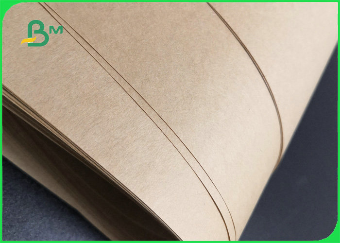 70gsm 80gsm Brown Kraft Paper For Handbags Good Toughness 70 x 100cm