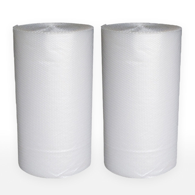 100% Biodegradable Waterproof Bubble Cushion Wrap Shock-Proof Anti-Compression Perforated Bubble Film Wrap on a Roll for Products Packaging