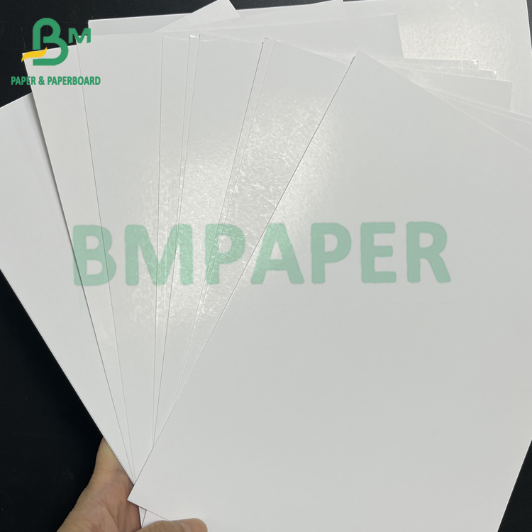 White 350gsm 400gsm High Stiffness Two Sides Glossy C2S Art Paper