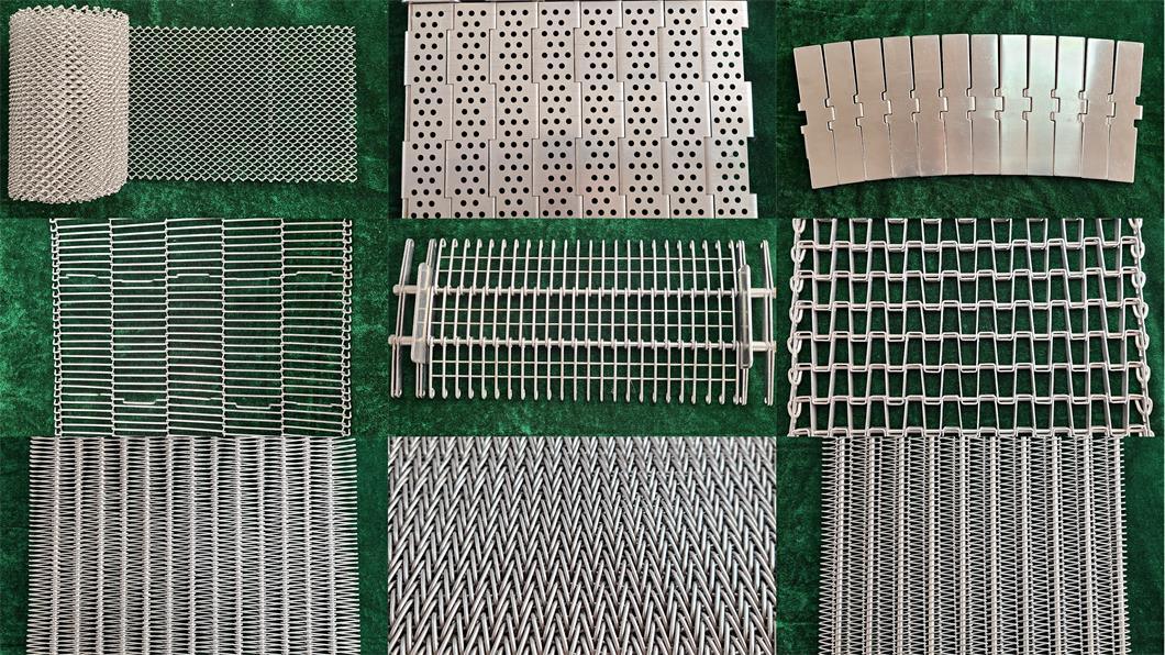 Flex Conveyor Wire Mesh Belts for Freezer Products