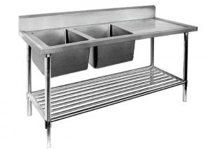 Restaurant Prep Table With Sink 1 2 3 Sinks Stainless