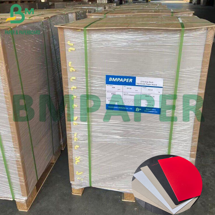 1.5mm Card Mounted Grey Duplex Board Paper For Packing Boxes
