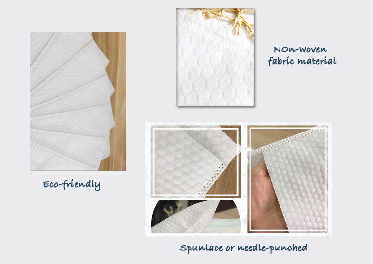 High Quality Disposable Spunlace Nonwoven Cleaning Gloves