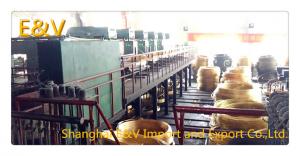 China Small High Capacity Vertical Brass Casting Machine PLC Control For 8mm Brass Rod wholesale