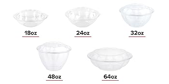 disposable salad containers