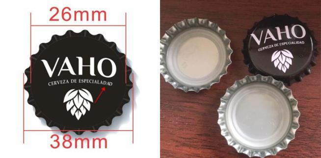 Hot Sell 26mm Innovation Easy Open Ring Pull Ringtab Beer Beverage Bottle Crown Cap