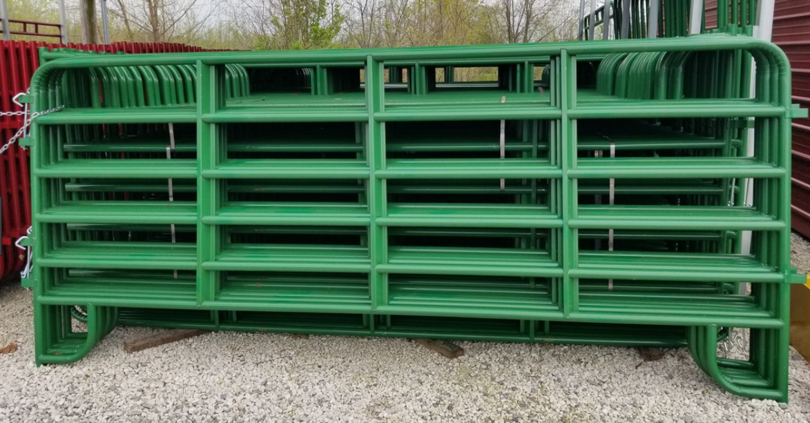 Heavy duty galvanized cattle yard horse fence panel for farm livestock