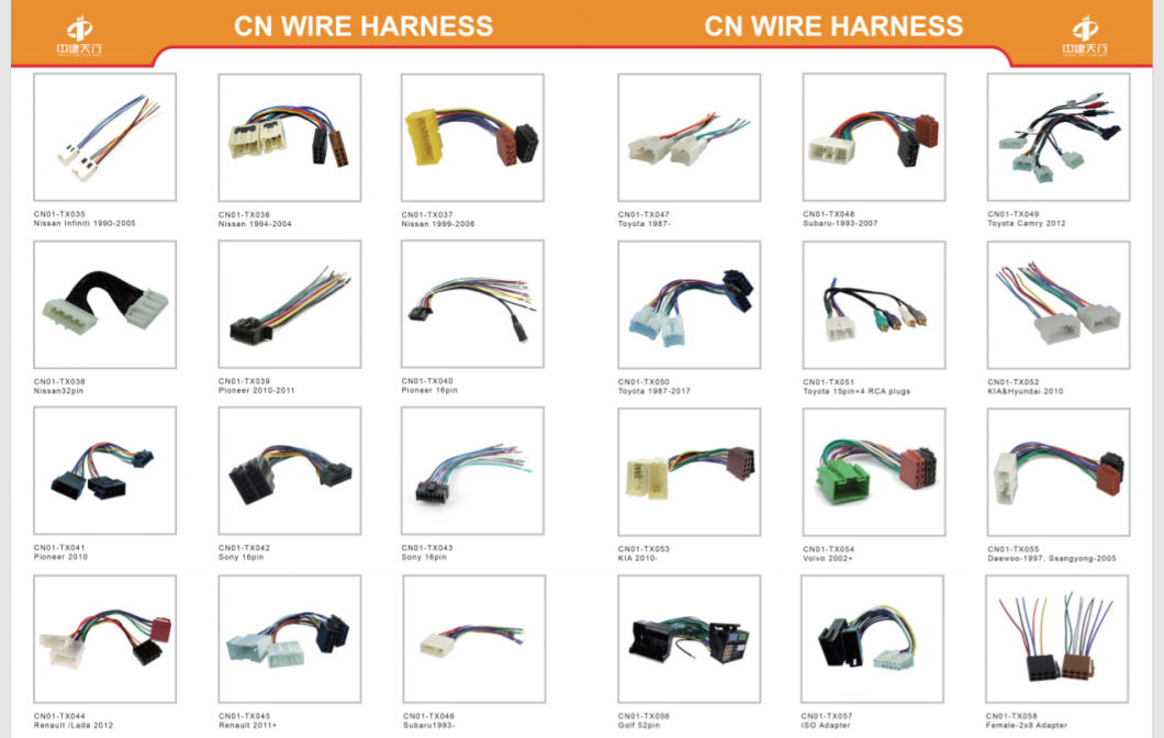 OEM ODM Wire, Wire Cable Assembly &amp; Auto Wiring Harness Manufacture