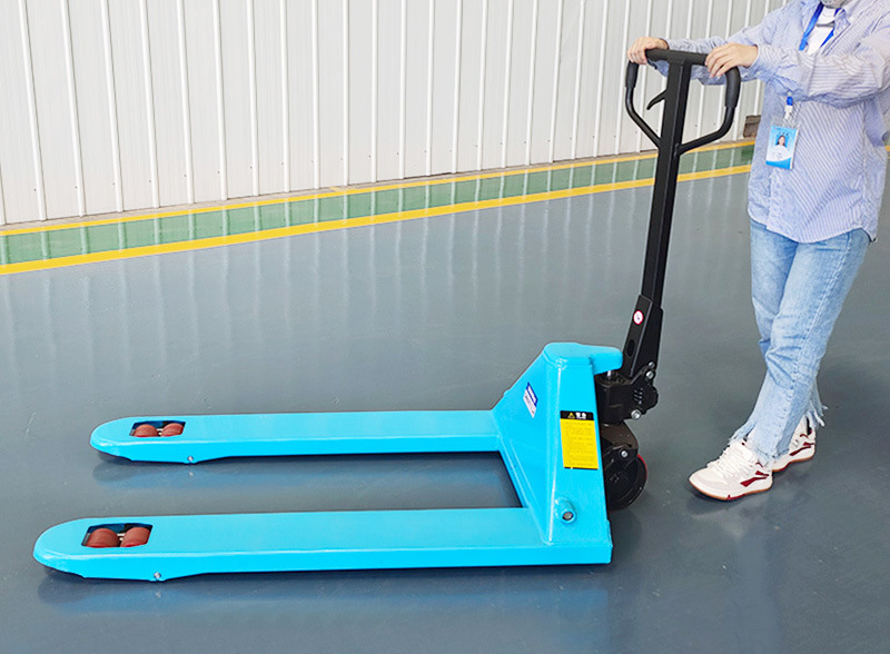 Factory 2.0/2.5/3.0ton Rubber/Nylon Wheels Hand Pallet Truck with CE Test Certificate