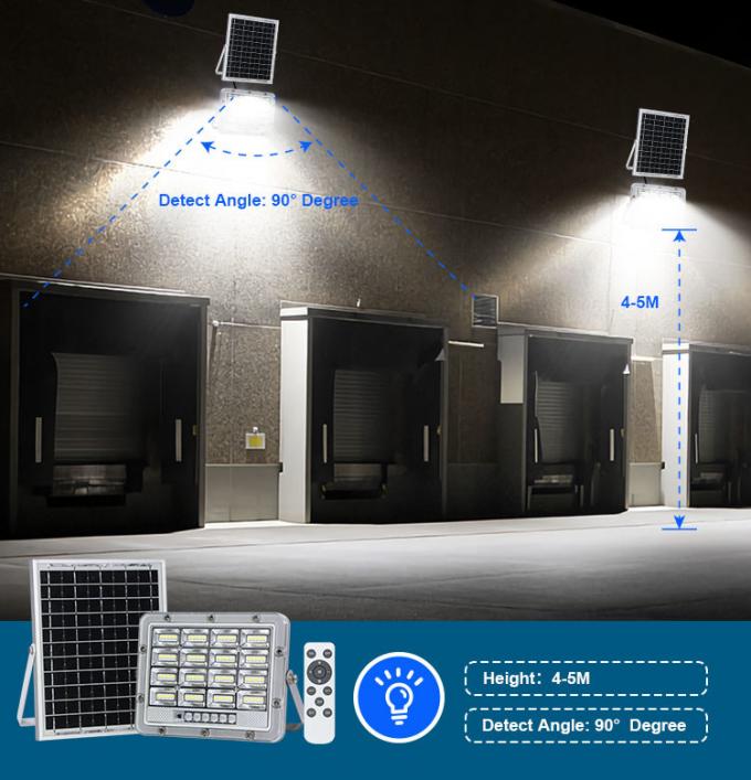 SMD Solar Powered LED Flood Light With Sensor Stadium Sports Field 20W 60W 5