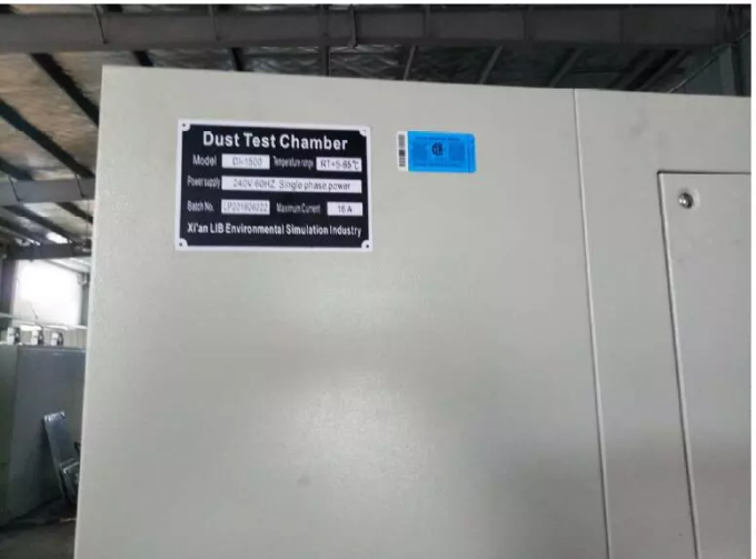 IEC 60529 IP5X6X Dust Test Chamber / Environmental Testing Machine 4