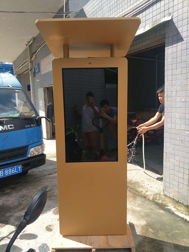 LCD Digital Signage TV Digital Screen Outdoor Advertising Display With Touch Screen For Restaurants