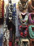 Multi color fashion print Silk Stripe tassel long scarf girl and lady cravat  Bow Ties