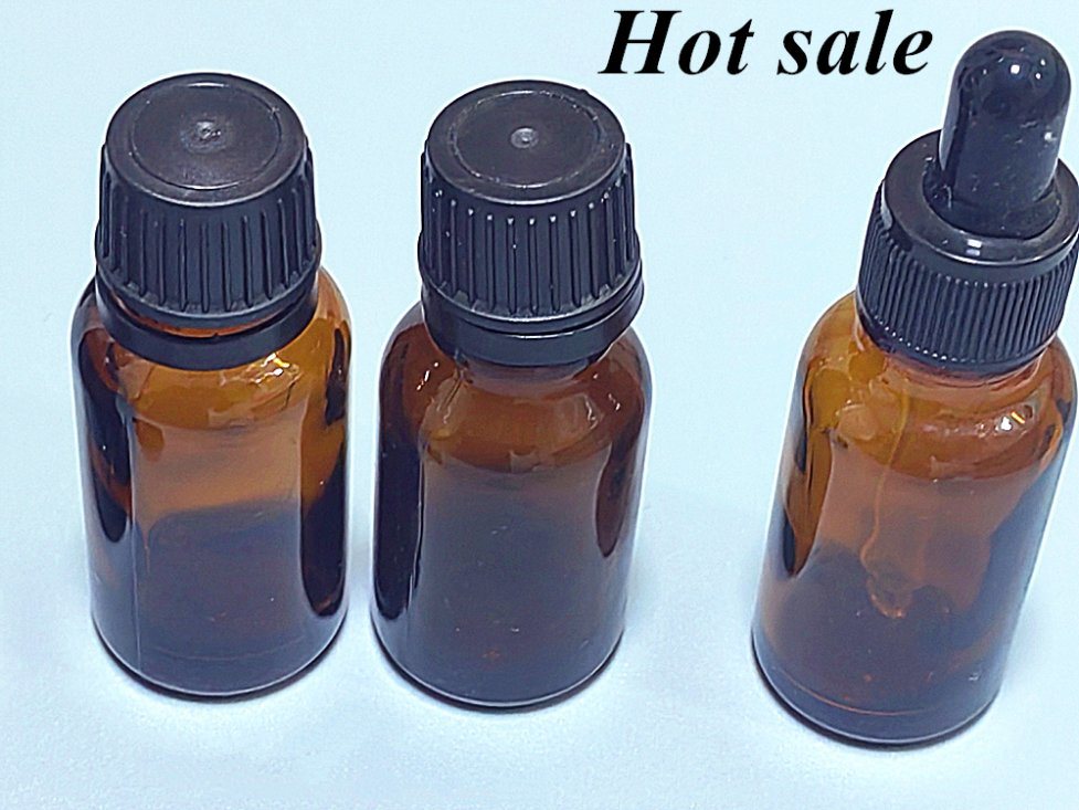 Hot Sale Empty Luxury Amber Brown 10ml 15ml 20ml 30ml 50ml 60ml Glass Essential Oil Bottle for Serum Package