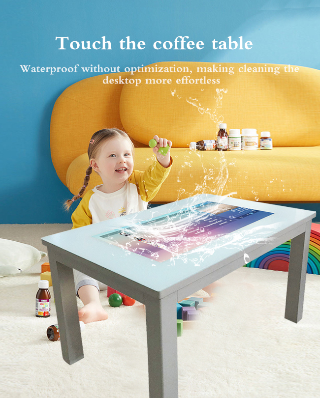43 Inch Interactive Multi Touch Smart Touch Screen Waterproof Touch Coffee Table For Cafe/Hotel/Restaurant/Office/Home