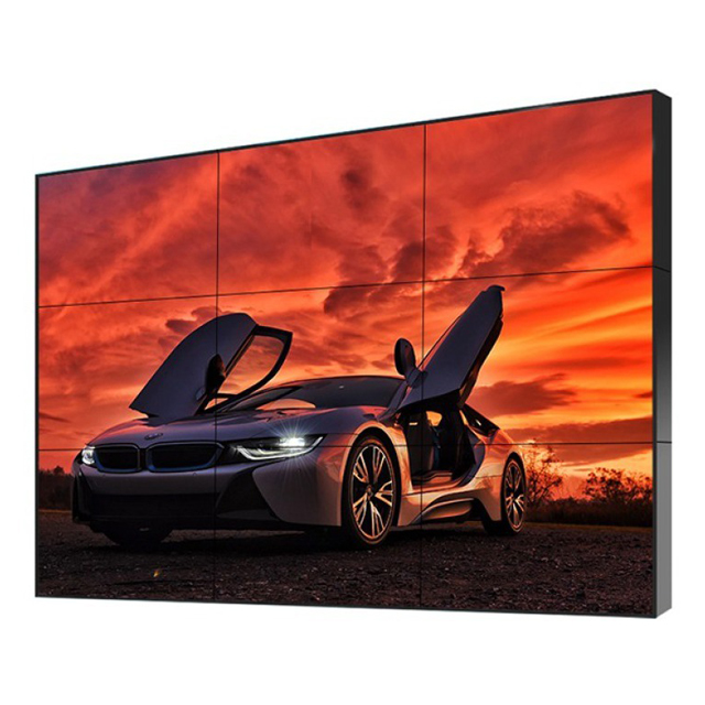 Narrow Seamless Bezel Wall Mount LCD Display 46'' 49'' 55'' 4K For Control Room