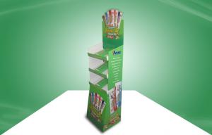 China Promotion Snack POS Cardboard Displays With Three Shelves For Retail Stores on sale 