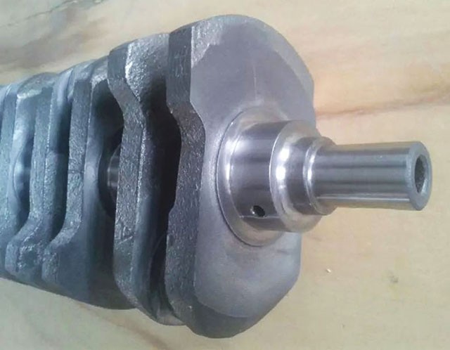 Auto spare engine Crank shaft for Toyota 1E ZE 3E 4E 13401-11050 Cast iron Crankshaft