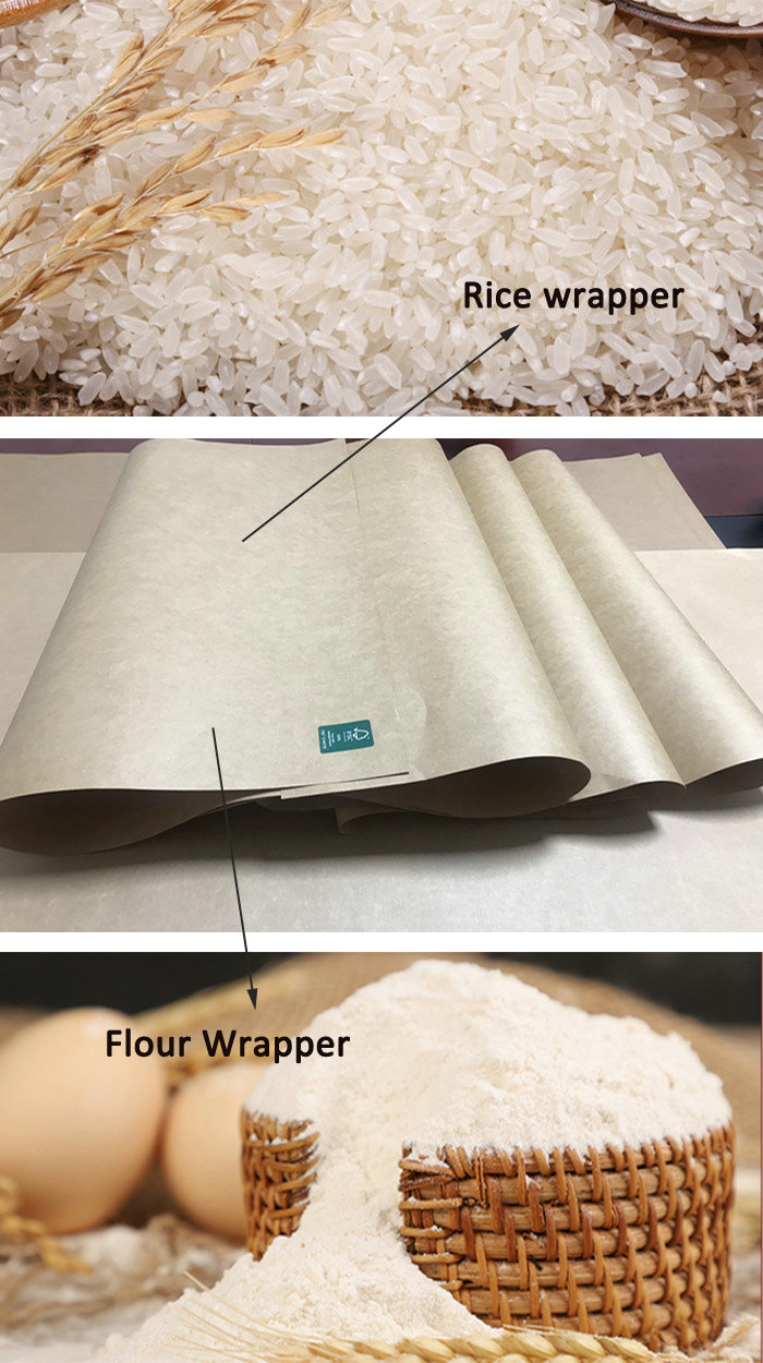 Hard burst strength Rice Wrapping 80G 90G Uncoated Brown Papel Kraft Roll