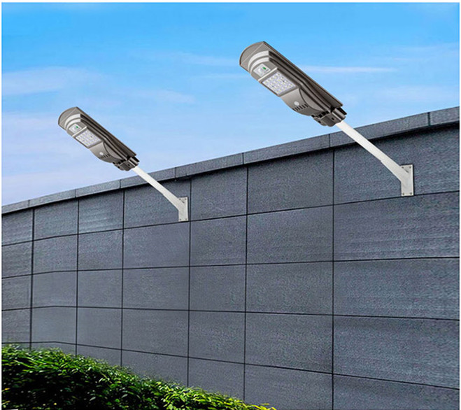 20W 2200 Lumens LED Solar Street Light IP65 Outdoor Lamp For Yard , Gutter