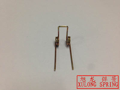 xulong spring supply double torsion spring for electrical industry