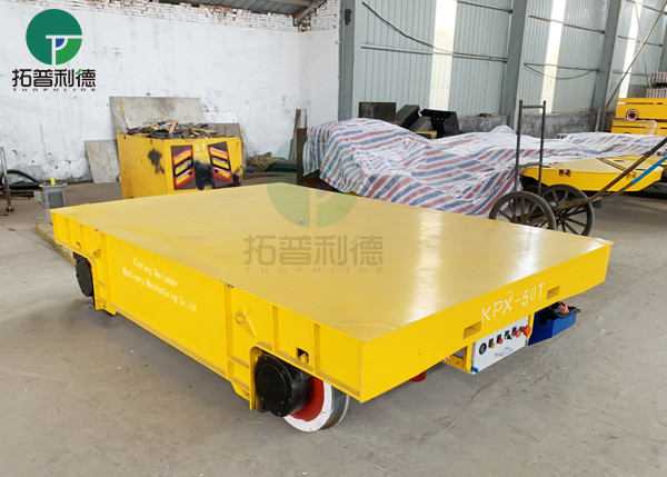 Steel Mill Battery Operated Die Transfer Car On Rail