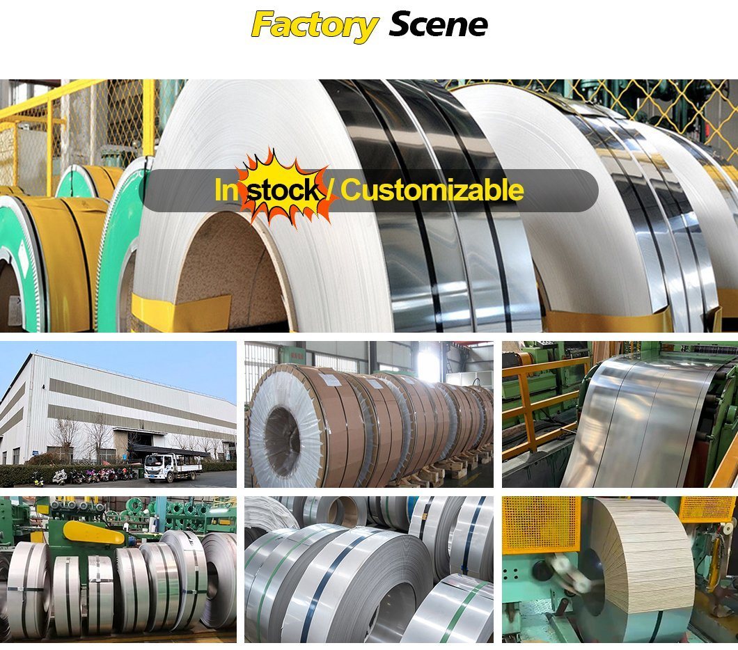 Cold Rolled 201 304 316 430 410 Grade Stainless Steel Coil/Strip/Sheet