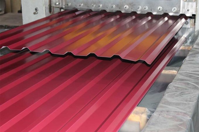 T shape Vacuum Electroplating Color Coated Stainless Steel Corrugated Sheet large stock manufacturer supplier 