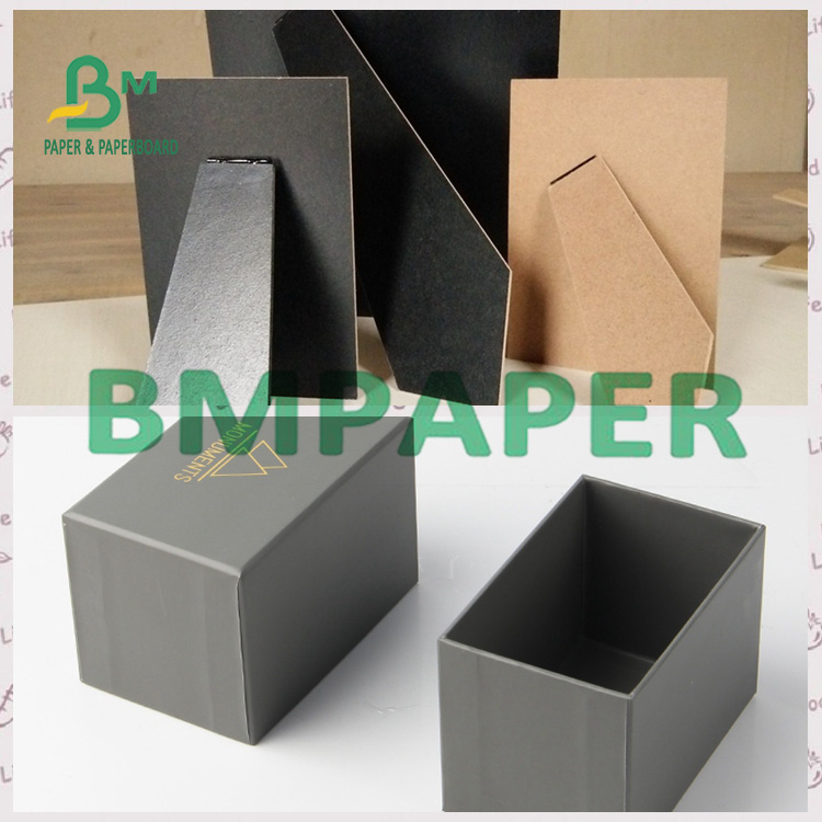 889 x 1194 mm Paper Sheet Grey Straw Board For Packaging Boxes