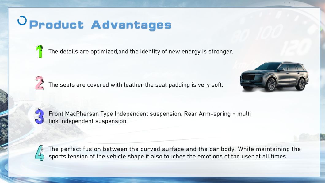 Health and Environmental Protection Chinese Byd Tang EV Electric Car New Energy Vehicle High Quality
