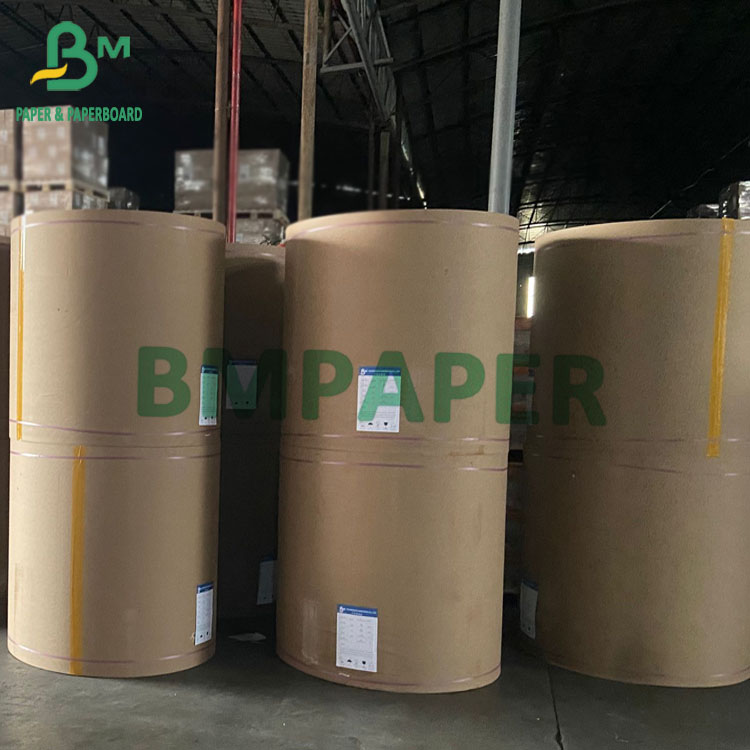 Jumbo Rolls Uncoated White Bleached Paper 160gsm 180gsm 200gsm Offet Printing Papel