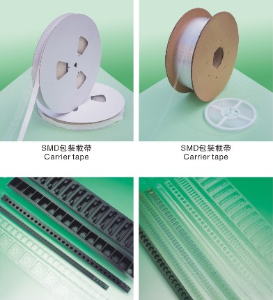 High-speed carrier tape extrusion and forming machine