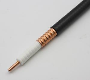 China Outdoor Corrugated Copper Tube Coaxial Cable With 3.0 KV Dielectric Strength on sale 