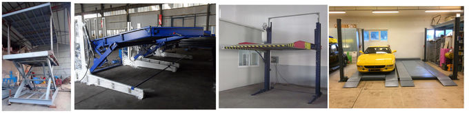 Electric Hydraulic Simple Car Parking Lift In Pit For Two Cars 4-5ton
