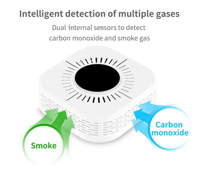 Home Gas Alarm High Sensitivity Carbon Monoxide Sensor Smoke And CO Alarm 0