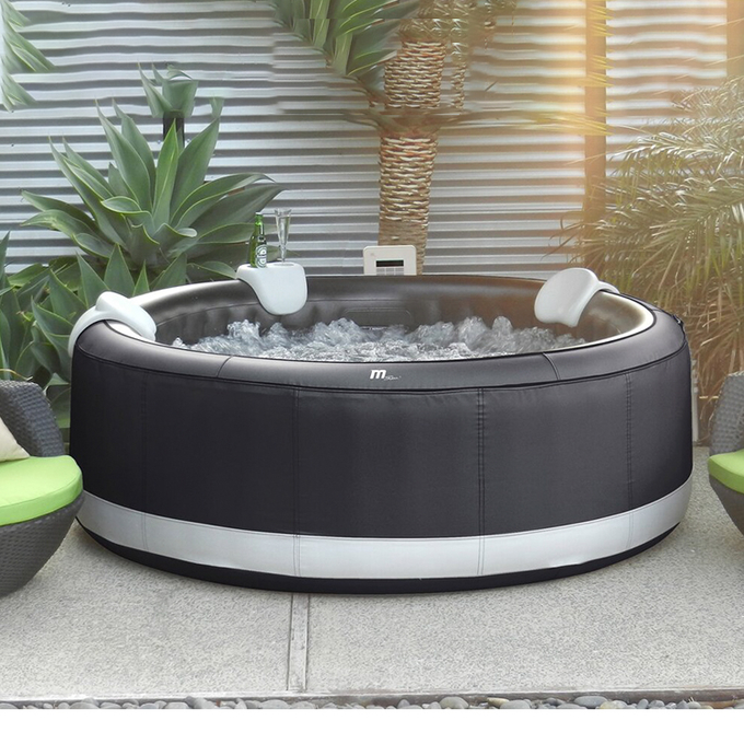 4 Person Outdoor Round Whirlpool Inflatable Hot Tub Protable Massage Bathtubs 5
