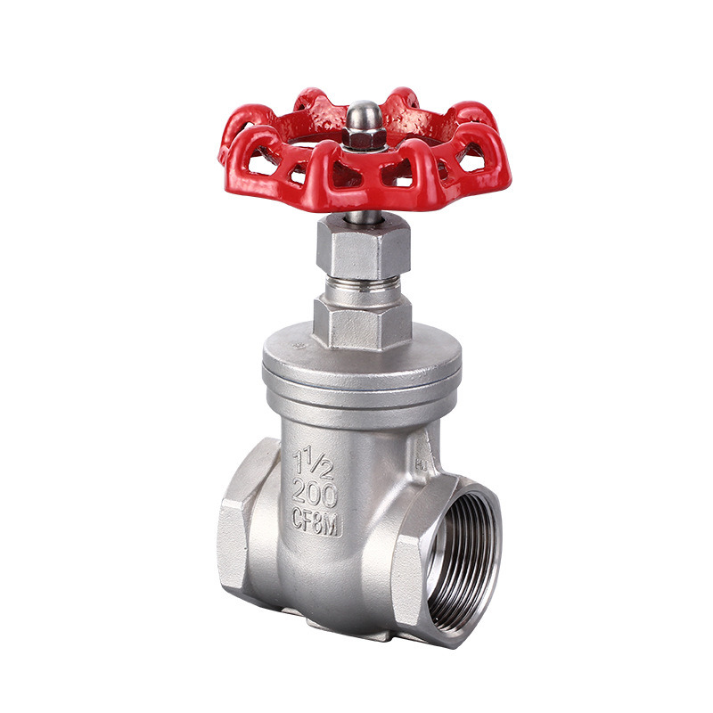304/316 Manual Stainless Steel Gate Valve Hard Sealed Pressure Line Water Switch